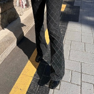 Diamond pants (2 color / 안감기모) 새상품세일